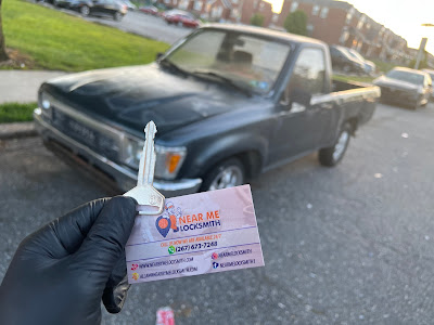 Toyota truck key cutting